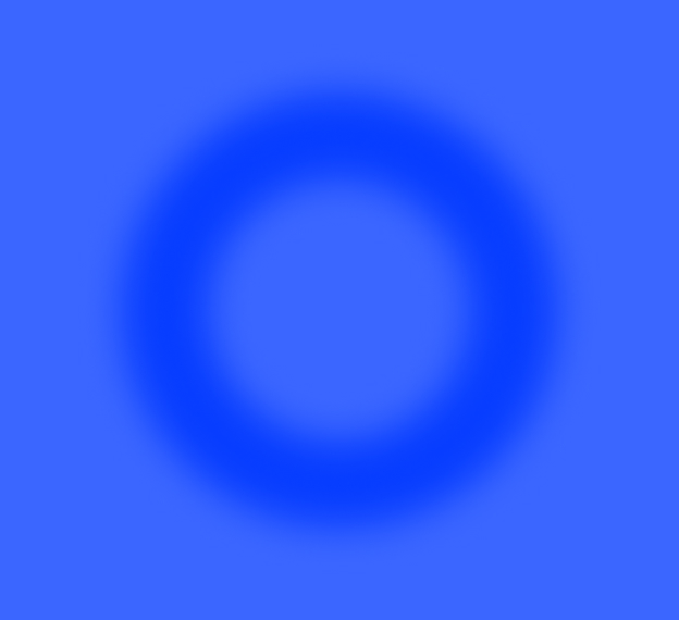 a placeholder news image, a blue circle on a darker blue background